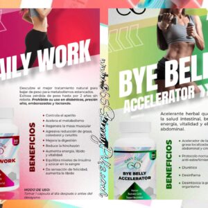 daily work and bye belly accelerator